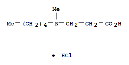 3-(N-甲基正戊胺基)丙酸盐酸盐