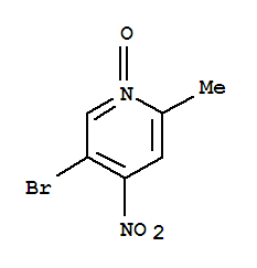 5-溴-2-甲基-4-硝基吡啶 1-氧化