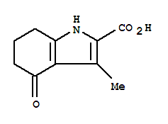 3-甲基-4-氧代-4,5,6,7-四氢-1H-吲哚-2-羧酸