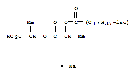 异十八烷酸、2-(1-羧基乙氧基)-1-甲基-2-羰基乙酯钠盐