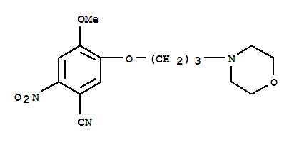 2-氨基-4-甲氧基-5-(3-吗啉丙氧基)苯甲腈