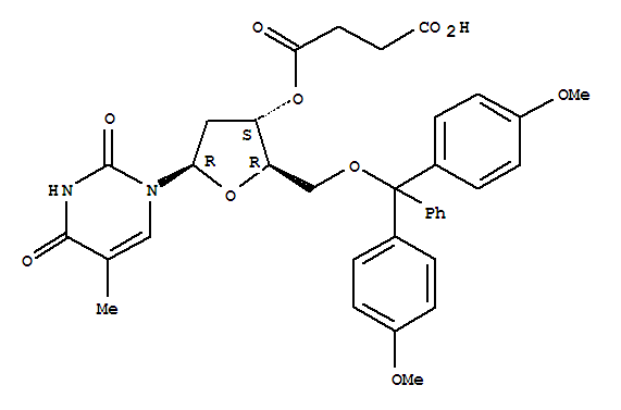 5-O-(4,4-二甲氧基三苯基甲基)-胸苷-3-O-丁二酸
