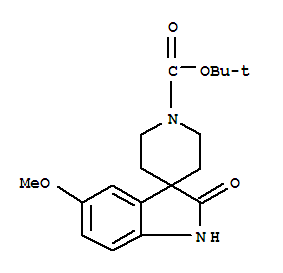 1'-BOC-1,2-二氢-5-甲氧基-2-氧代-螺[3H-吲哚-3,4-哌啶]