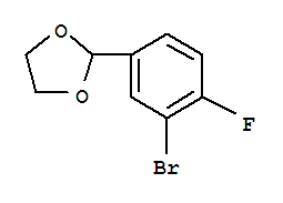 2-(3-溴-4-氟苯基)-1,3-二恶戊环