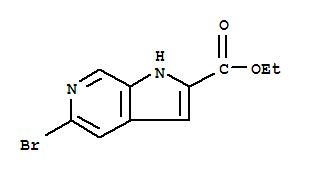 5-溴-1H-吡咯并[2,3-c]吡啶-2-羧酸乙酯