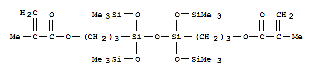 1,3-双(3-甲基丙烯酰氧丙基)四(三甲基硅氧基)二硅氧烷 194979