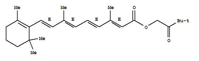 维甲酸,3,3-二甲基-2-氧代丁酯