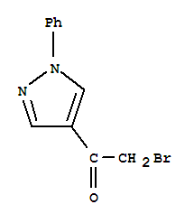 2-溴-1-(1-苯基-1H-吡唑-4-基)乙酮