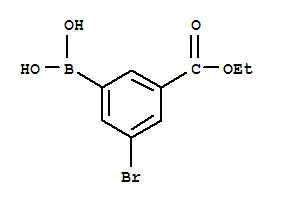 3-溴-5-(乙氧基羰基)苯硼酸