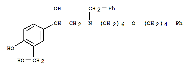 4-(2-(苄基(6-(4-苯基丁氧基)己基)氨基)-1-羟基乙基)-2-(羟甲基)苯酚