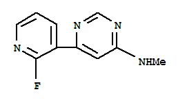 6-(2-氟吡啶-3-基)-N-甲基嘧啶-4-胺