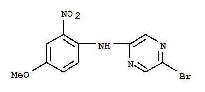5-溴-N-(4-甲氧基-2-硝基苯基)-2-氨基吡嗪