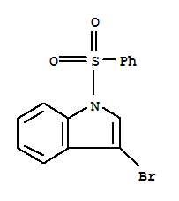 3-溴-(1-苯磺酰)吲哚