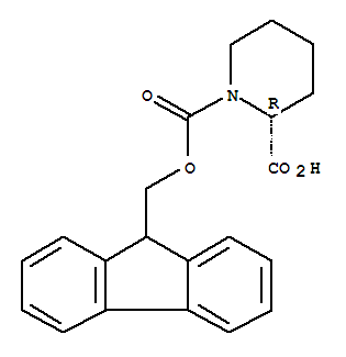 (R)-N-Fmoc-哌啶-2-甲酸; (R)-N-芴甲氧羰基哌啶-2-甲酸