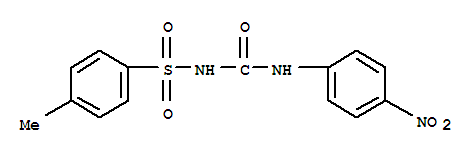 1-(4-甲基苯基)磺酰基-3-(4-硝基苯基)脲
