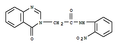 N-(2-硝基苯基)-2-(4-羰基喹唑啉-3(4H)-基)乙酰胺