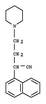 α-(1-萘基)-1-哌啶丁腈