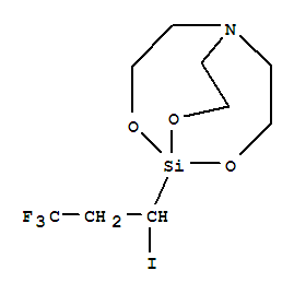 5-(3,3,3-trifluoro-1-iodopropyl)-4,6,11-trioxa-1-aza-5-silabicyclo[3.3.3]undecane