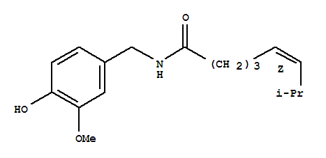 (5Z)-N-(4-羟基-3-甲氧苄基)-7-甲基辛-5-烯酰胺