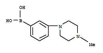 3-(4-甲基哌嗪-1-基)苯硼酸