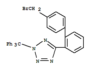 5-[4-(溴甲基)-[1,1-联苯]-2-基]-2-(三苯基甲基)-2H-四氮唑