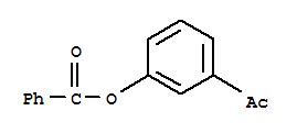 间苯甲酰氧基苯乙酮； 3-乙酰苯基苯甲酸酯