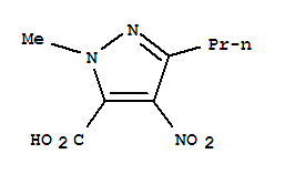1-甲基-4-硝基-3-丙基-1H-吡唑-5-甲酸
