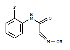 7-氟-3-(肟基)吲哚啉-2-酮