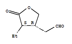 (4-乙基-5-氧代四氢呋喃-3-基)-乙醛