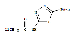 N-(5-丁基-[1,3,4]噻二唑-2-基)-2-氯乙酰胺