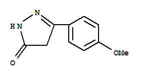 2,4-二氢-5-(4-甲氧基苯基)-3H-吡唑-3-酮
