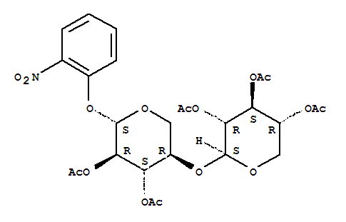 2-硝基苯基 4-O-(2,3,4-三-O-乙酰基-BETA-D-吡喃木糖基)-BETA-D-吡喃木糖苷 2,3-二乙酸酯