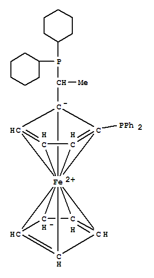(S)-(+)-1-[(R)-2-(二苯基膦)二茂铁]乙基二环己基膦 318726