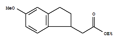 2,3-二氢-5-甲氧基-1H-茚-1-乙酸乙酯