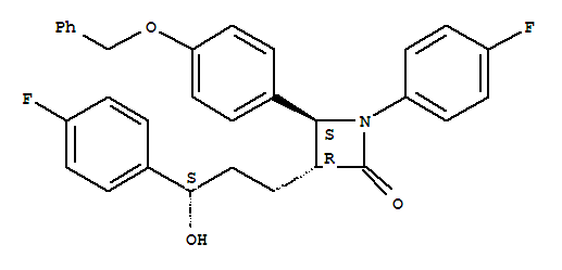 (3R,4S)-1-(4-氟苯基)-3-[(3S)-3-(4-氟苯基)-3-羟基丙基]-4-[4-(苯甲氧基)苯基]-2-氮杂环丁酮