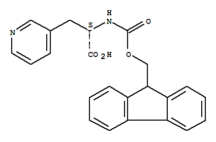 Fmoc-3-(3-吡啶基)-L-丙氨酸; N-(9-芴甲氧羰基)-3-吡啶基-L-丙氨酸