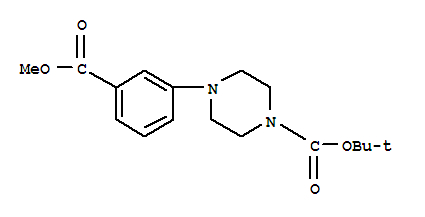 4-[3-(甲氧羰基)苯基]-1-哌嗪羧酸叔丁酯