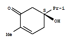 2-环己烯-1-酮,5-羟基-2-甲基-5-(1-甲基乙基)-,(5S)-(9CI)