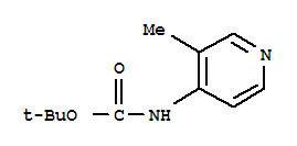 3-甲基吡啶-4-氨基甲酸叔丁酯
