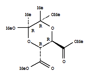 (2R,3R,5R,6R)-二甲氧基-5,6-二甲基-1,4-二氧己环-2,3-二羧酸二甲酯