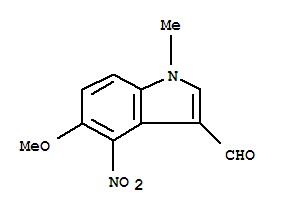 5-甲氧基-1-甲基-4-硝基吲哚-3-甲醛