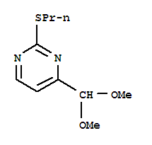 4-二甲氧基甲基-2-丙基磺酰基嘧啶