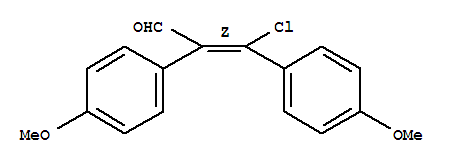 3-氯-2,3-双(4-甲氧苯基)丙烯醛