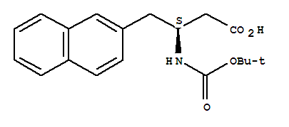 Boc-(S)-3-氨基-4-(2-萘)-丁酸