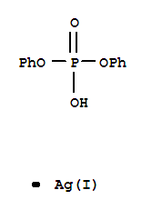 磷酸二苯酯银(1+)盐