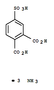 4-磺酰水杨酸三铵