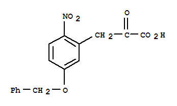 5-苄氧基-2-硝基苯基丙酮酸