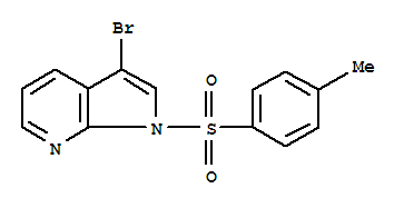 3-溴-1-[(4-甲基苯基)磺酰基]-1H-吡咯并[2,3-B]吡啶