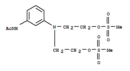 3'-[二[2-[(甲基磺酰基)氧基]乙基]氨基]乙酰苯胺