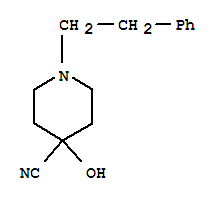 4-羟基-1-苯乙基-哌啶-4-甲腈
